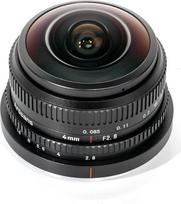 7artisans 4mm F2.8 žiedinis "Fisheye" objektyvas, 225° itin platus kampas, suderinamas su M4/3 montavimo fotoaparatais EPM1 EPM2 EPL1 EPL2 EPL7 EPL9 E-M1 E-M5 E-M10 E-Pen-P G1 G2 G3 GX7 GX8 GM5 10 GH3 GH5