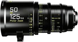 DZOFILM kino objektyvas Pictor Zoom 50-125 T2.8 Black, skirtas PL/EF laikikliui (S35)