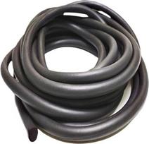 JXZDH fiksavimo poveržlės 1 m apvali kempinės viela juoda putų guma 2-20 mm skersmens EPDM sandarinimo plokštė putų guma apsauga nuo oro sąlygų (9 mm)