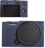 MUZIRI KINOKOO Minkštas silikoninis dėklas, suderinamas su "Panasonic Lumix S9" beveidrodžiu fotoaparatu, apsauginis dėklas "Panasonic Lumix S9" fotoaparatui ir neslystantis, apsaugantis nuo įbrėžimų, kad apsaugotų fotoaparatą - mėlynas