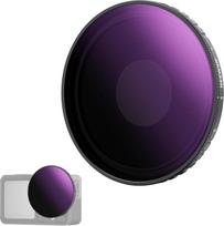 NEEWER Kintamas ND filtras, suderinamas su DJI Osmo Action 5 Pro Action 4, ND8-32 (3-5 sustojimai), prisukamas neutralaus tankio filtro objektyvo filtras, daugiasluoksnis optinis HD stiklo veiksmo kamerų priedas