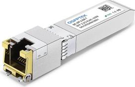 QSFPTEK 2.5GBASE-T SFP-RJ45 siųstuvas, 2.5G varinis Ethernet modulis, Mini-GBIC siųstuvas, suderinamas su "Cisco" GLC-T/SFP-GE-T, iki 100 m