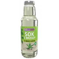 Beržų sultys su alijošiaus gabalėliais 750 ml – NaturAvena