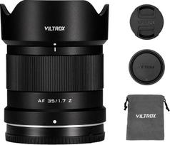 VILTROX 35mm f/1.7 Z-Mount Objektiv, 35mm F1.7 Autofokus Große Blende APS-C STM Prime Objektiv für Nikon Z-Mount Z5 Z50 Z50II Z6 Z6II Z6III Z7 Z7II ZFC Z30 Z9 Z8 Zfc