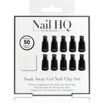 Nail HQ Soak Away Gel Nail Clip Set rinkinys gelinio ir akrilinio nagų lako šalinimui