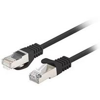 Lanberg Patchcord kat.6 FTP 0.5m czarny Fluke 10-pack PCF6-20CC-0050-BK