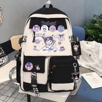 Kuromi kuprinė mokyklai su kompiuterio skyreliu