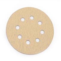 Šlifavimo popierius diskas Velcro, 8 skyles P100 125MM 50 vnt