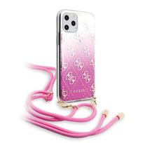 GUESS GUHCN65WO4GPI iPhone 11 ProMax pink hard case 4G Gradient