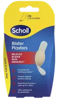 SCHOLL pleistrai pirštų pūslelėms, 6 pleistrai