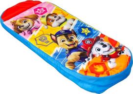 "Character World Paw Patrol ReadyBed" pripučiama vaikiška lova ir miegmaišis su pompa | Skye, Marshall, Rubble ir Chase dizainas | Kelioninis čiužinys nakvynei, stovyklavimui ar namams