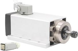1,5 kW ER11 220 V mit Flansch, Vierkantspindel, 400 Hz, Luftkühlung, 4 Lager