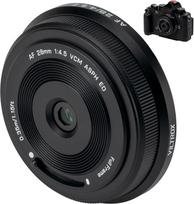 VILTROX 28 mm F4.5 Z Nikon Z montavimo objektyvas, AF 28 mm f/4.5 Z montavimo blynelio objektyvas su fiksuotu židinio nuotoliu, pilno kadro plačiakampio objektyvas, skirtas Nikon Z8 Z9 Z6 Z7 Z6II Z7II Z5 Z5II ZFC Z30 Z8 Z250