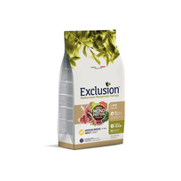 Exclusion Mediterraneo maistas šunims su ėriena, M, 3 kg