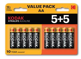 Elementai KODAK XTRALIFE AA,10 (5+5 pack)