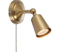 Markslöjd 108978 - Sieninis taškinis šviestuvas TINY 1xGU10/7W/230V žalvarinis