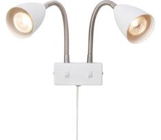Markslöjd 108900 - Sieninis taškinis šviestuvas CIRO 2xGU10/7W/230V baltas