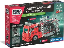 Clementoni Mechanics Fire Truck STEM konstruktorius