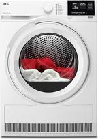 "AEG Heat Pump" džiovyklė 8 kg, 7000 serijos "SensiDry": Švelnus ir energiją taupantis džiovinimo procesas, nauja D energijos klasė, automatinis tūris, švelnus būgnas, besikeičianti sukimosi kryptis, apsauga nuo raukšlių, TR7T61580