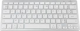 "Bluestork" - belgiška belaidė "Bluetooth" klaviatūra kompiuteriui, suderinama su "Windows" ir "Mac OS" - mini klaviatūra PC/Mac prancūziška AZERTY, kompaktiška, itin plona, lengva, tyli
