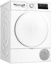 "Bosch" WTH83V04 4 serijos šiluminio siurblio džiovyklė, 8 kg, "AutoDry", "Quick-40" džiovinimas, papildymo funkcija, jautri džiovinimo sistema, antivibracinė konstrukcija, 63 dB, LED ekranas, jutiklinis valdymas, laiko atidėjimas