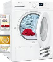 "Exquisit TWP5803-030" šilumos siurblio džiovyklė, 8 kg talpos, A++ energinio efektyvumo klasė, A++, užraktas nuo vaikų, automatinis išsijungimas, balta