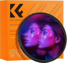 "K&F Concept" 82 mm vieno judesio suliejimo efekto filtras Optinis stiklo prizmės specialaus efekto fotoaparato objektyvo filtras (Nano-B serija)