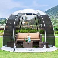 "Leedor" pavėsinės terasoms Ekranas Namas Kambarys Stoginė Mosquito Net Camping Tent Valgomasis Pop Up Saulės apsauga Prieglauda Tinklo sienos nėra atsparios vandeniui