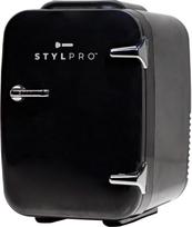 "Stylpro" mini grožio šaldytuvas juodas - 4 l odos priežiūros šaldytuvas serumams, kremams, kaukėms ir nagų lakui - vėsinimo ir šildymo režimai - tylus, kompaktiškas, ekologiška pakuotė - JK ir ES kištukas - idealiai tinka