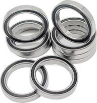 10 vnt. 6704RS 20X27X4 mm guolių ABEC-7 plono skerspjūvio guoliai su guminiu sandarikliu 6704RS 61704RS 6704 RS