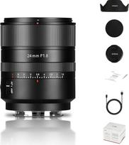 7artisans Automatinio fokusavimo 24 mm F1.8 pilno kadro objektyvas, F1.8 didelė diafragma, palaiko automatinį / rankinį fokusavimą, suderinamas su "Sony FX A1 A9 A7M A7R A7S A7C ZVE serija FX3, A9II, A7M2, A7S2, A7S2