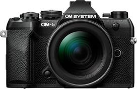 OM SYSTEM OM-5 Mark II "Micro Four Thirds" sistemos fotoaparatas, įskaitant M.Zuiko Digital ED 12-45 mm PRO objektyvą, 20 MP "Live MOS" jutiklis, 5 ašių vaizdo stabilizavimas, IP53 apsauga nuo oro sąlygų, fotografavimas iš rankos didelės raiškos nuotrauko