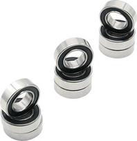 SBPVBBVVJQ 10PCS 627RS 7x22x7 mm guolis ABEC-7 su guminiu sandarikliu 627-2RS Rutuliniai guoliai 627 RS / 2RS