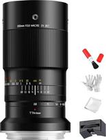 TTartisan 100 mm F2.8 Macro 2X Full Frame objektyvas su rankiniu fokusavimu, suderinamas su Fujifilm Fuji GFX Mount fotoaparatais GFX50S GFX50SII GFX50R GFX100 GFX100II GFX100S GFX100S GFX100SII ir kt.