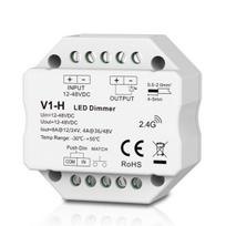 V1-H nuolatinės įtampos valdiklis 12-48V, 1x 8A, Push-Dimm