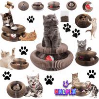 Interaktyvus žaislas katėms Halpix Magic Organ Cat Scratching Board, rudas