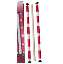 Nurge 60 cm siuvinėjimo stovas su ritinėliais — darbui ant stalo ir kelių