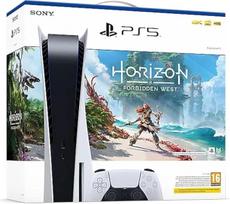 "Sony PlayStation 5 B" korpusas, 825GB SSD, "Disc Edition", baltas + "Horizon Forbidden West" kuponas