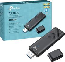 "TP-Link Archer TX20U" WLAN atmintinė kompiuteriui, "WiFi", AX1800 Dual Band, suderinama tik su "Windows 11/10", USB 3.0, MU-MIMO, OFDMA, WPA3 šifravimas