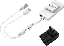 "Vonets" VAP11AC 2.4G+ 5G "WiFi" tiltas / belaidžio signalo kartotuvas / belaidžio signalo kartotuvas / Wi-Fi į laidinį, su 5V/2A maitinimo adapteriu IP spausdintuvams ir vaizdo registratoriams