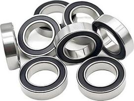 10PCS 17287-2RS MR17287 17287 17287RS guoliai17x28x7mm dviračių ratų apatinio laikiklio remonto rutulinis guolis
