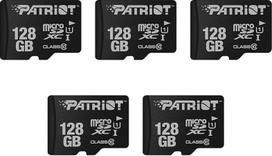 LX serijos "Micro SD" 128GB atminties kortelė - 5 vnt.