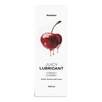 Satisfyer Cheeky Cherry, 300 ml Vyšnių aromato vandens pagrindo lubrikantas