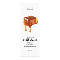 Satisfyer Creamy Caramel, 300 ml Karamelės aromato vandens pagrindo lubrikantas