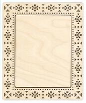 Faneros siuvinėjimo rėmelis „Geometrija“, 4 mm — 20×24 / 14×18 cm