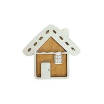 Medinė adatų laikymo dėžutė „Cookie House“ KF056/78