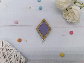 Siuvimo adatos įvėrėjas Violetinis rombas KF070/4