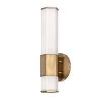 Facet vienvietė LED sieninė Šviestuvas – Heritage Brass