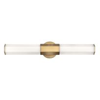 Facet Dvigubas LED Sieninis Šviestuvas – Heritage Brass