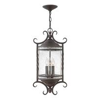 Casa 3 Light Chain Lantern – Senovinė juoda